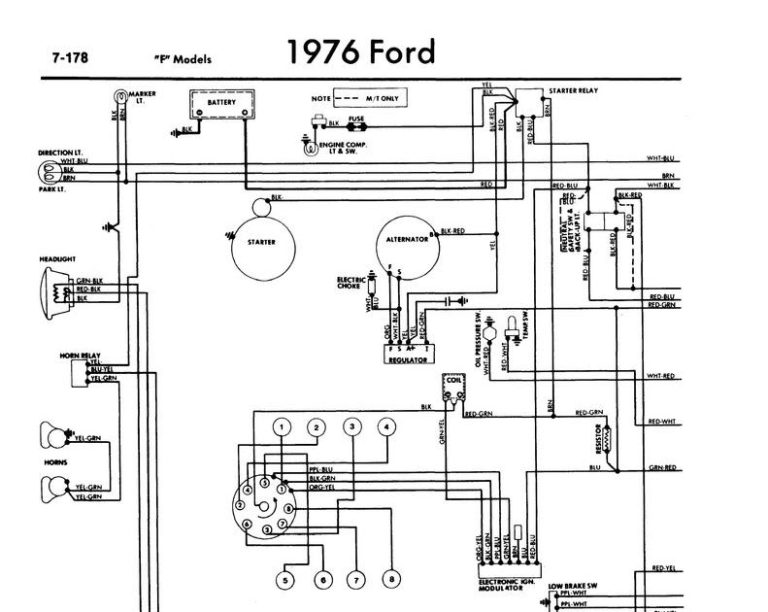 1992 Ford F150 Alternator Wiring Diagram