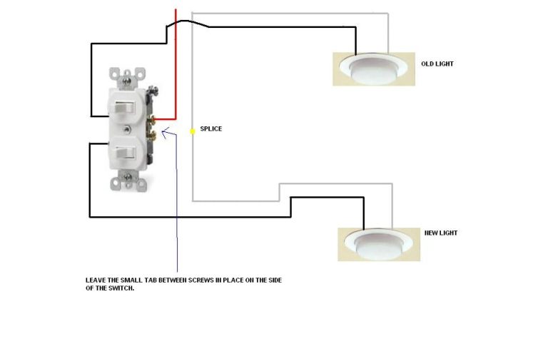 Double Rocker Switch Wiring Diagram