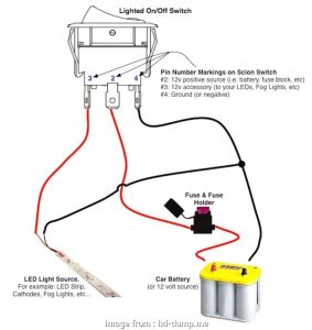 Wiring A Switch 12 Volt New Wiring Diagram 12 Volt Lighted Rocker