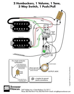 Wiring Diagram Dimebucker One Volume One Tone