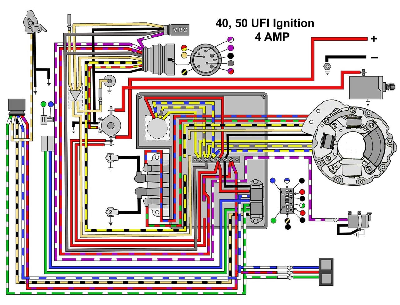 Wiring Diagram For A1997 Mercury 40hp
