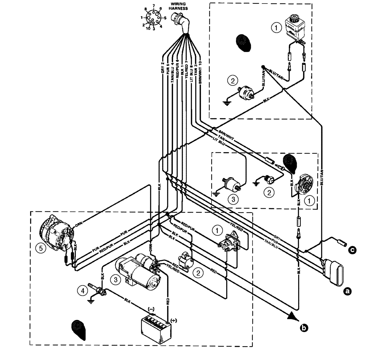 1996 Mercruiser 4.3 Wiring Diagram
