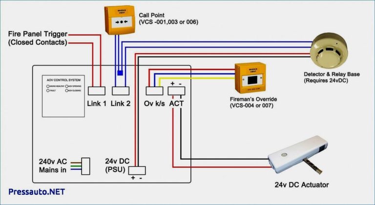 Hard Wired Smoke Detector Wiring Diagram