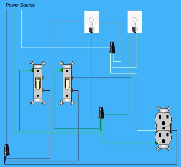 Wiring Two Switches From One Power Source