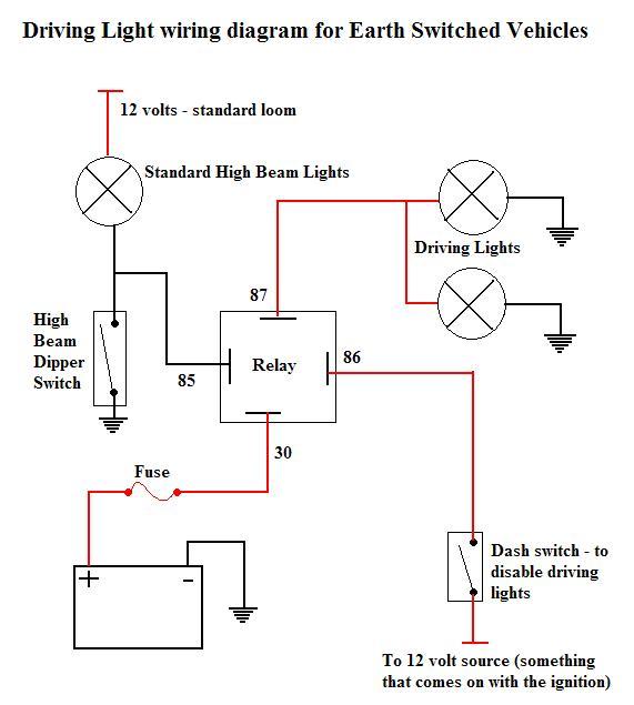 Alternator Idiot Light Wiring Diagram