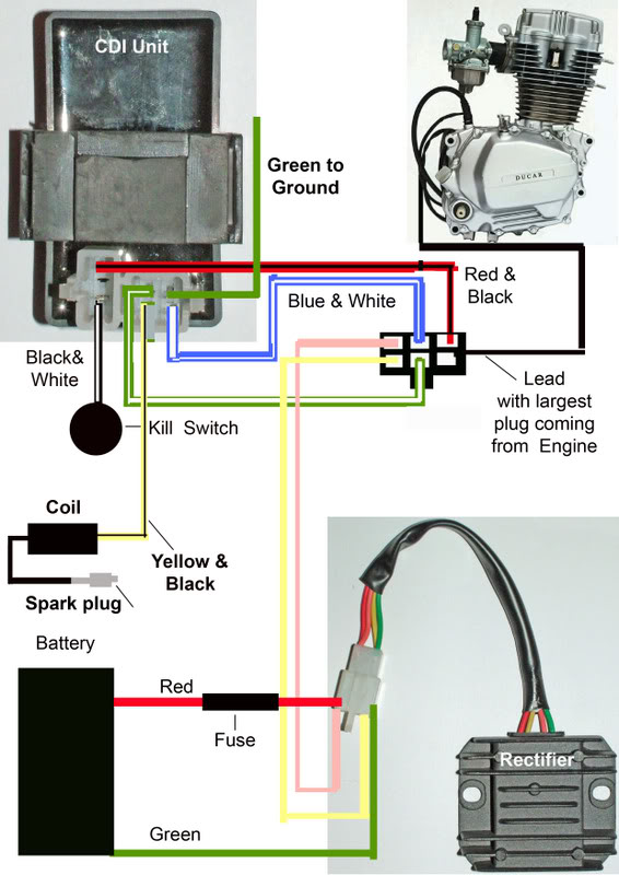 Motorcycle Voltage Regulator Wiring Diagram