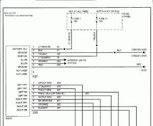 1993 Ford Ranger Stereo Wiring Wiring Diagram Schema