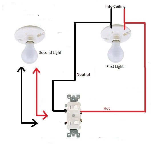20 amp light switch wiring diagram