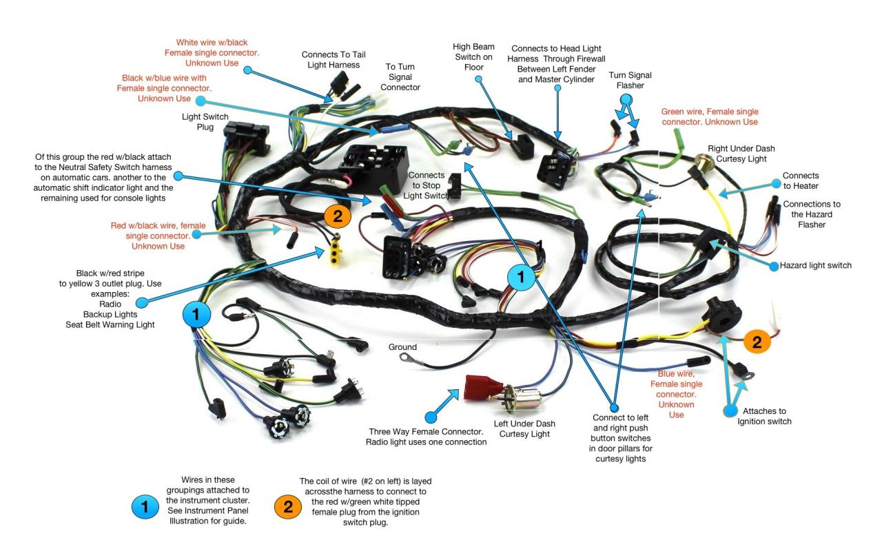 66 Wiring Harness Diagram Ford Mustang Forum