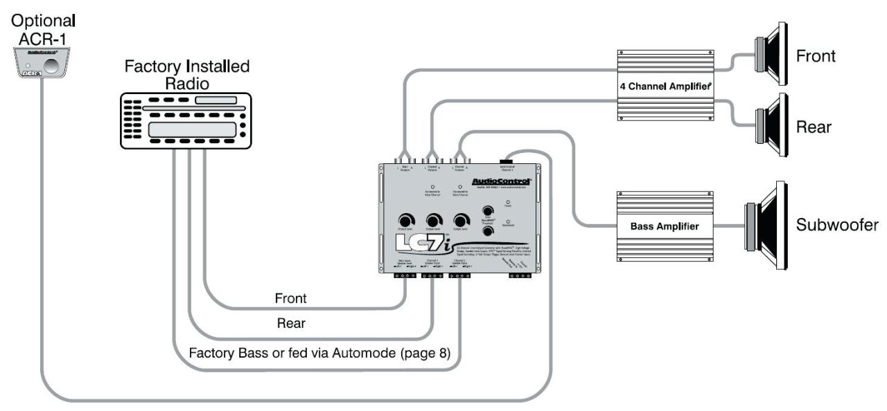 2 Channel Amp Wiring Diagram Cadician's Blog