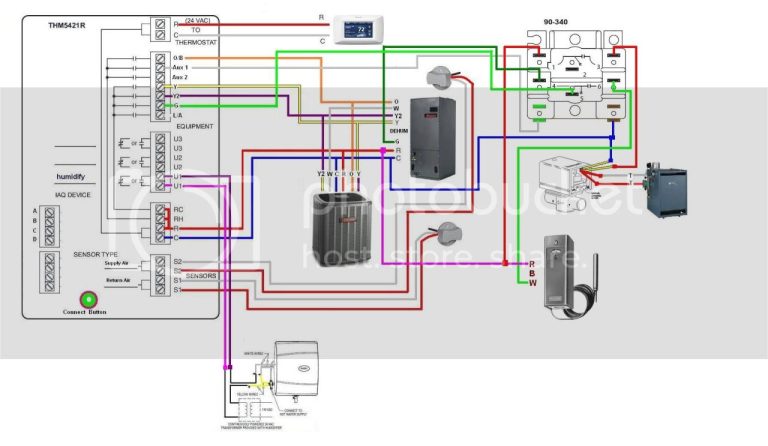 Honeywell Boiler Control Wiring Diagram