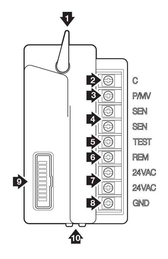Honeywell Th5110D1022 Thermostat Wiring Diagram