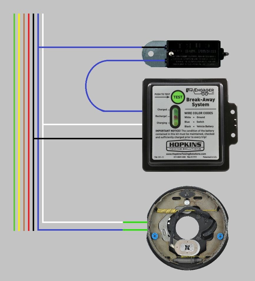 Hopkins Breakaway Battery Wiring Diagram Wiring Diagram and Schematic