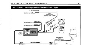 Mallory Distributor Wiring schematic and wiring diagram