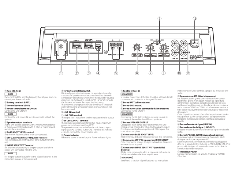 Kenwood Kac 9104D Wiring Diagram