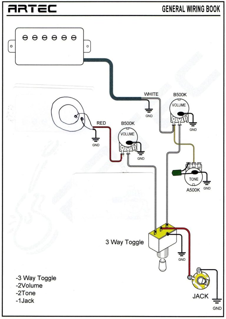 Piezo Pickup Wiring Diagram