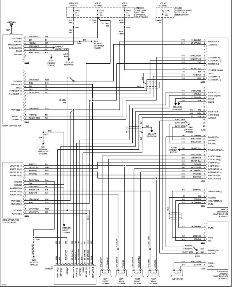Radio Wiring Diagram For 2003 Ford Explorer