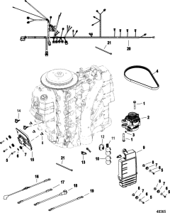 nissan 25 engine diagram