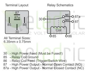 Automotive Relay Wiring Diagram Cadician's Blog
