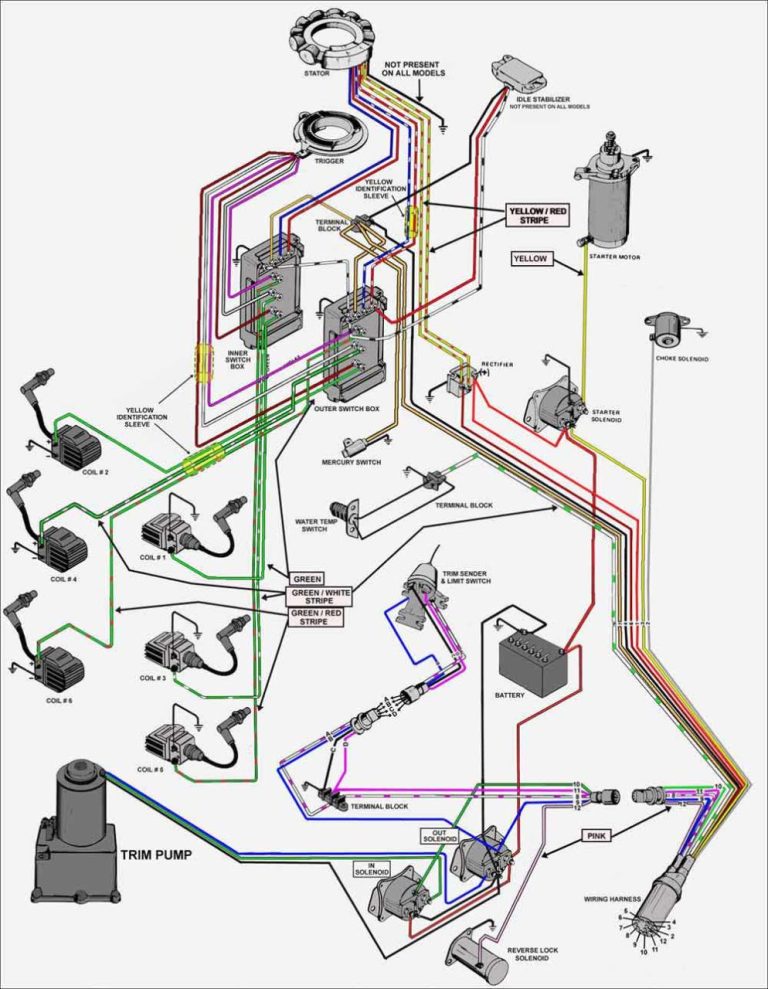 Mercury Outboard Voltage Regulator Wiring Diagram