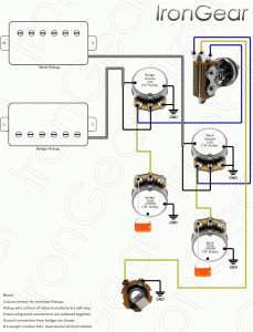 2 P90 1 Volume 1 Tone Wiring Diagram Lamp Wiring Diagram