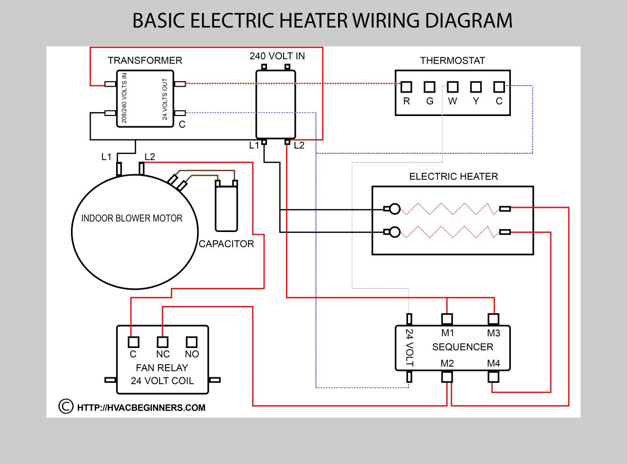 Motor Heater Wiring Diagram