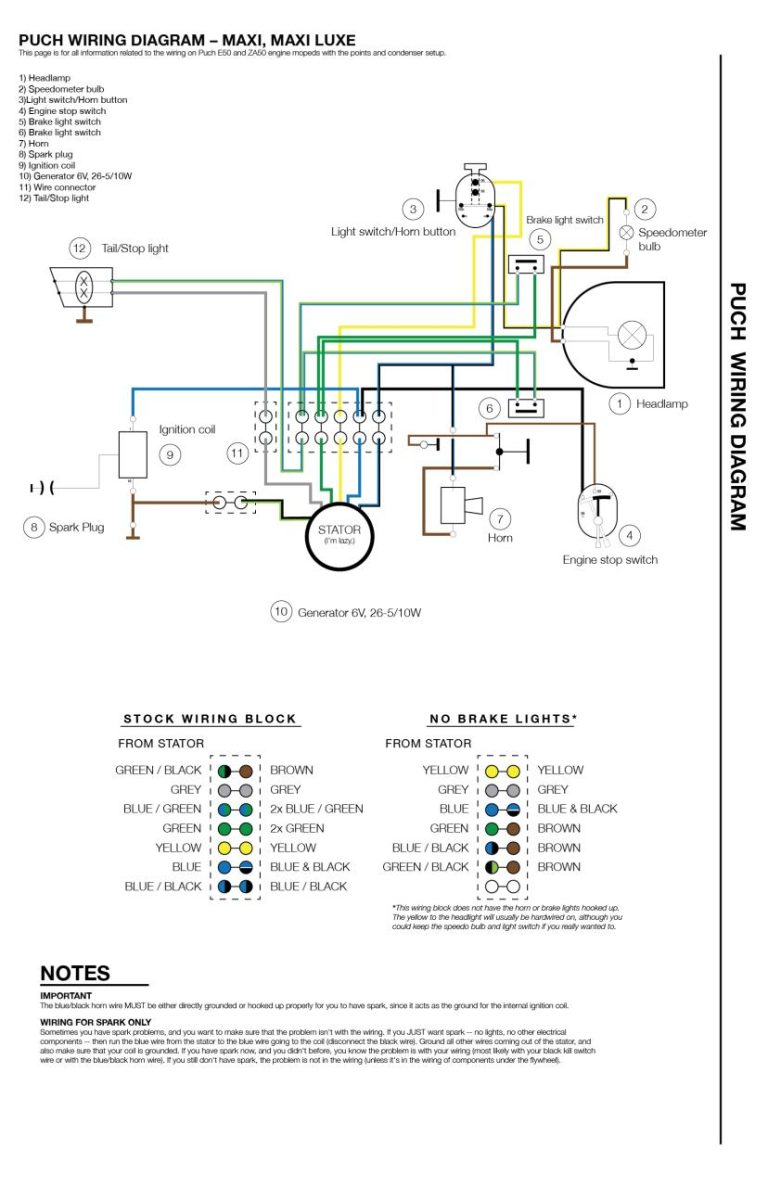 Puch Wiring Diagram
