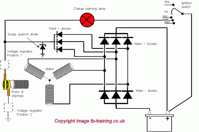 Massey Ferguson Voltage Regulator Wiring Diagram