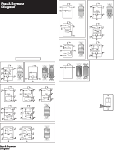 Pass & Seymour Switches Wiring Diagram Easy Wiring