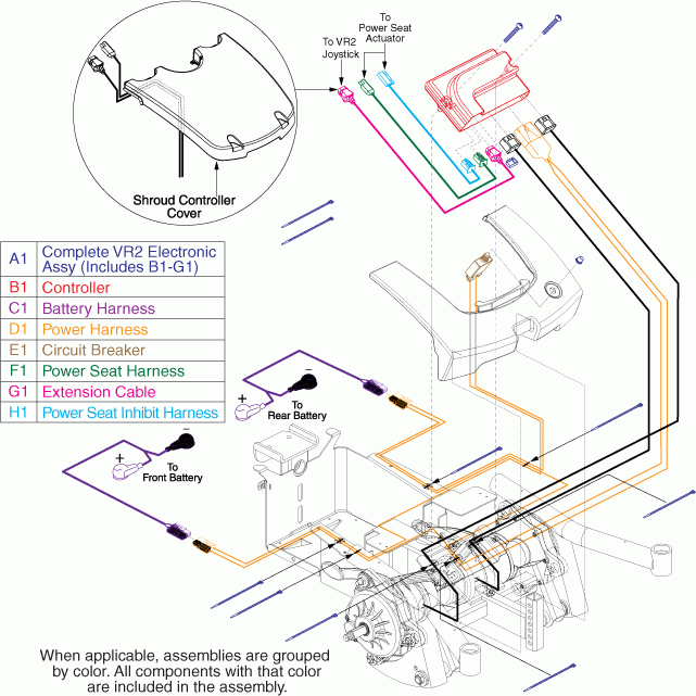 wiring diagram for rascal 600 scooter