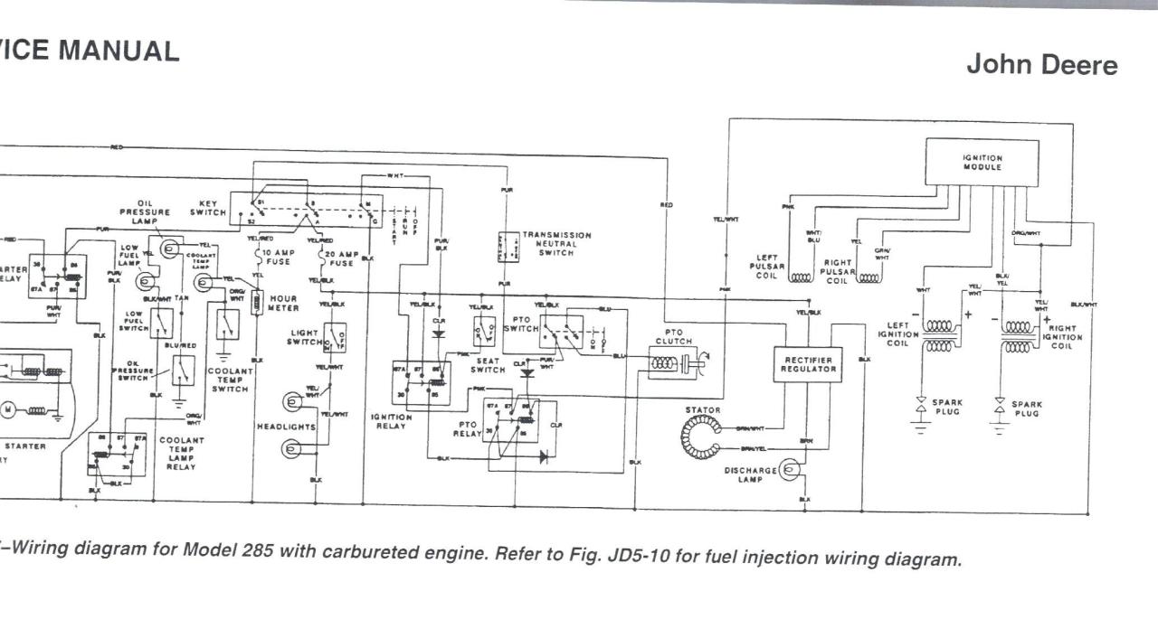 John Deere Lt155 Wiring Schematic Free Wiring Diagram