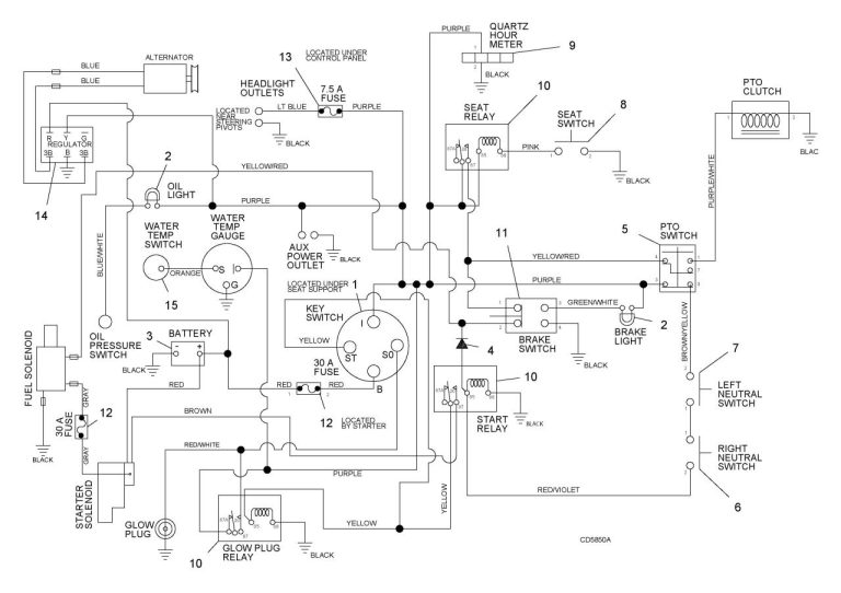 Kubota L4200 Wiring Diagram