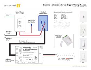 Lutron Dimmer Switch Wiring Diagram / Collection Of Lutron Led Dimmer