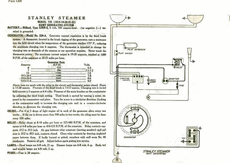 Packard C230B Wiring Diagram