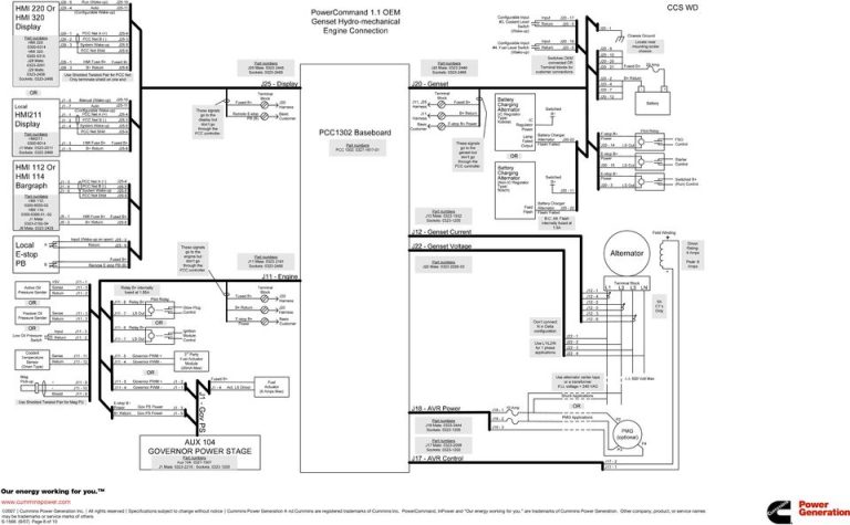 Power Command 2100 Wiring Diagram
