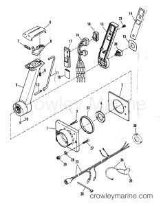 Quicksilver Throttle Control Parts Diagram