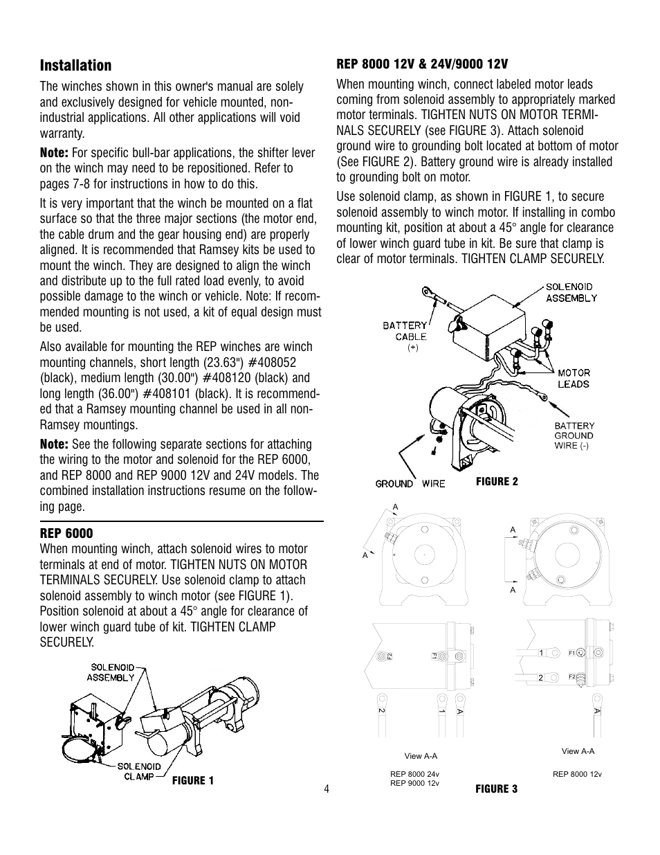 Ramsey Winch Motor Wiring Diagram