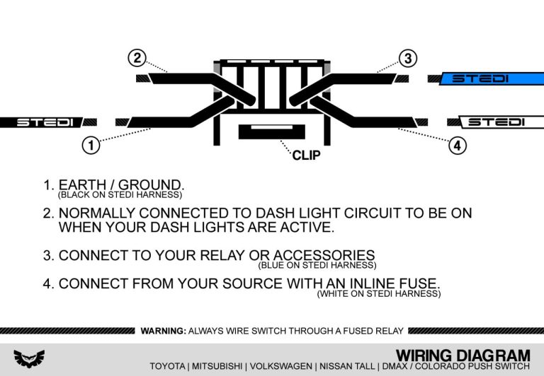 Momentary Push Button Switch Wiring Diagram