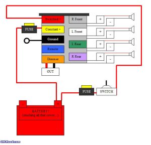 pioneer deck wiring diagram