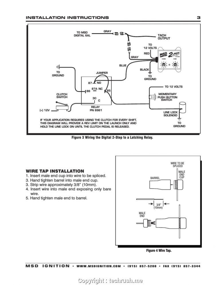 Msd 2 Wire Distributor Wiring Diagram