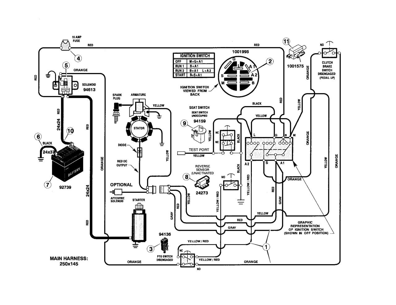 Wiring Diagram For Murray Riding Lawn Mower Cadician's Blog