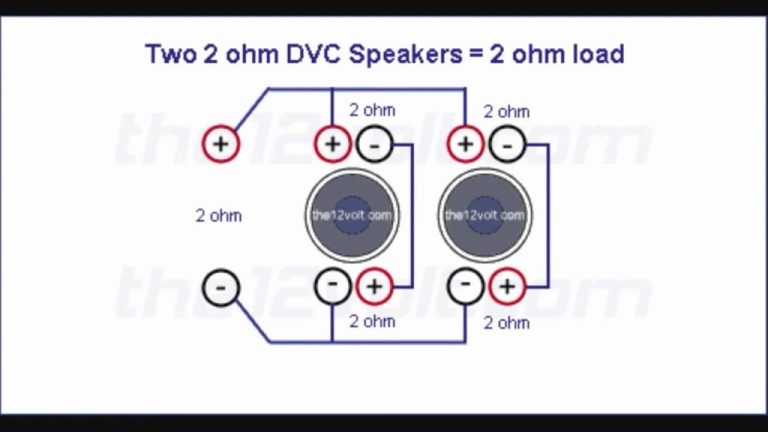 Quad Voice Coil Wiring Diagram
