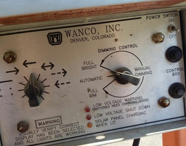 Wanco Arrow Board Wiring Diagram