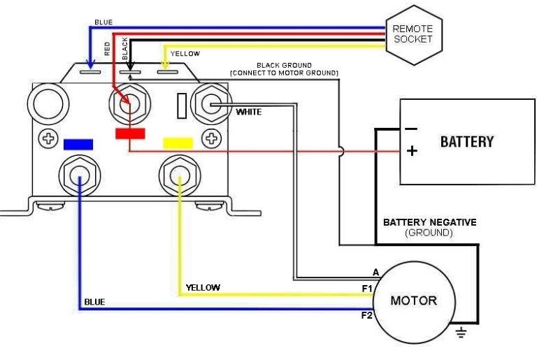 Reese Portable Electric Winch Wiring Diagram