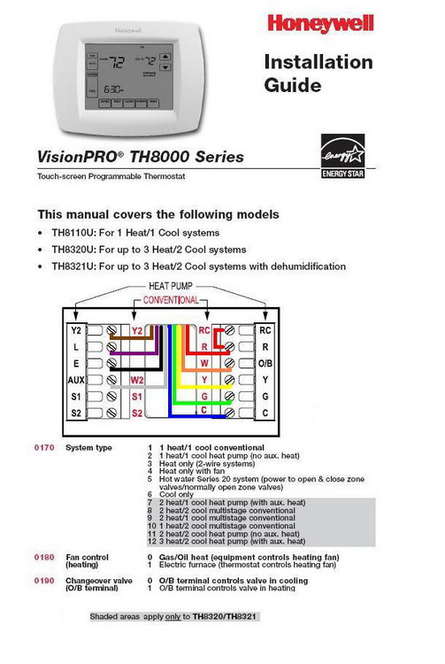 Trane Xe1000 Thermostat Wiring Diagram