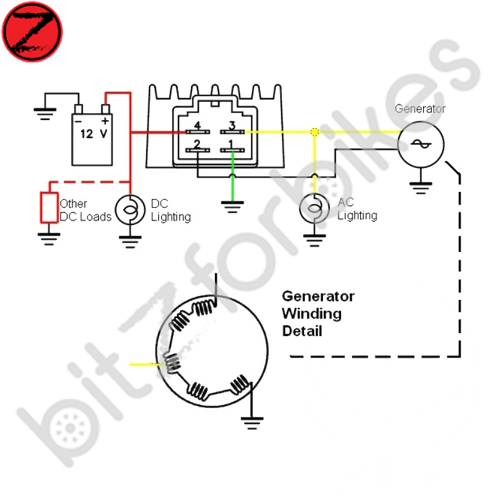 4 Pin Regulator Rectifier Wiring Diagram Drivenheisenberg