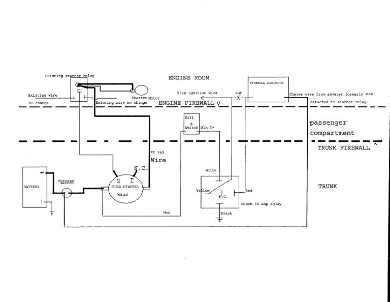 Trunk Mounted Battery Wiring Diagram