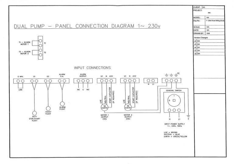 Simplex Pump Control Panel Wiring Diagram