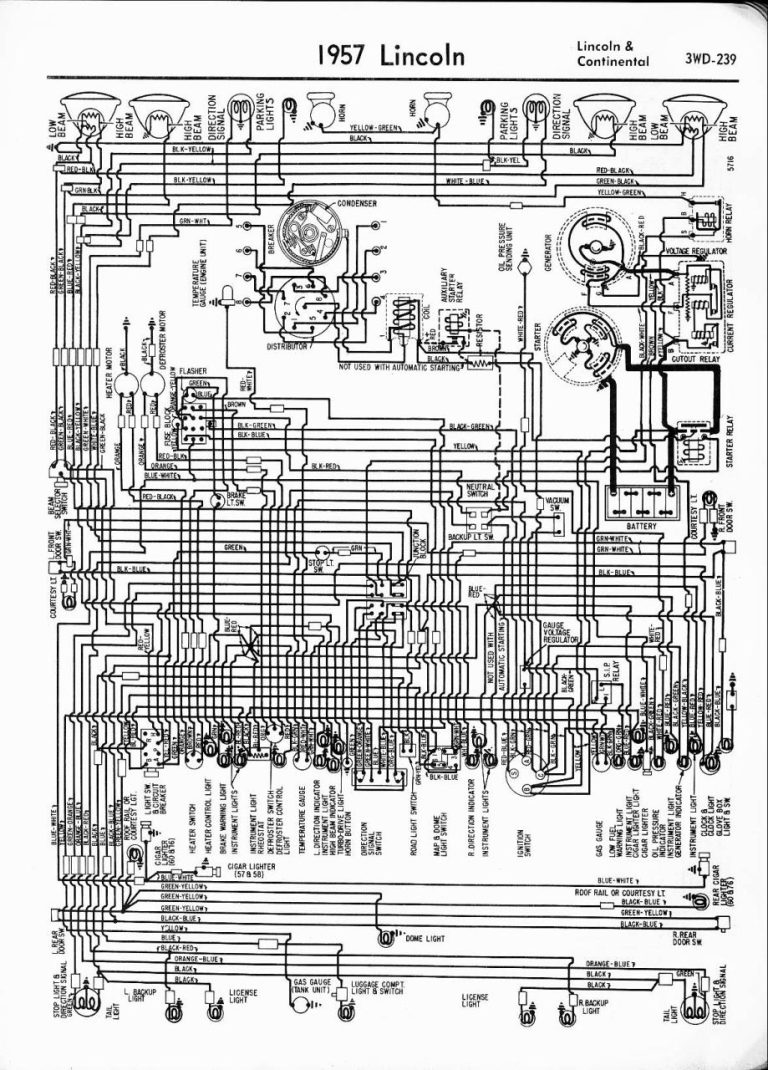 1965 Lincoln Continental Wiring Diagram