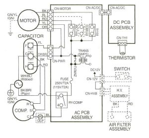 24 Volt Field Wiring Diagram For A 4 Ton Trane Heat Pump Split System